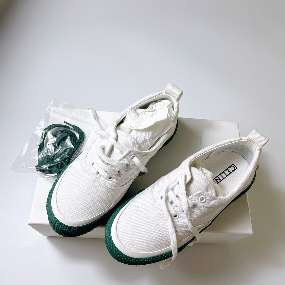 CELINE tweed trainers